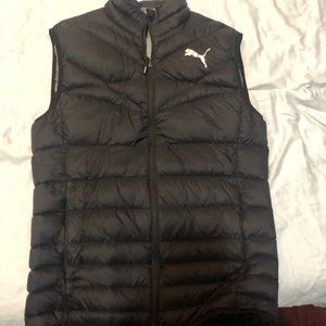 Puma Down Vest Size Medium